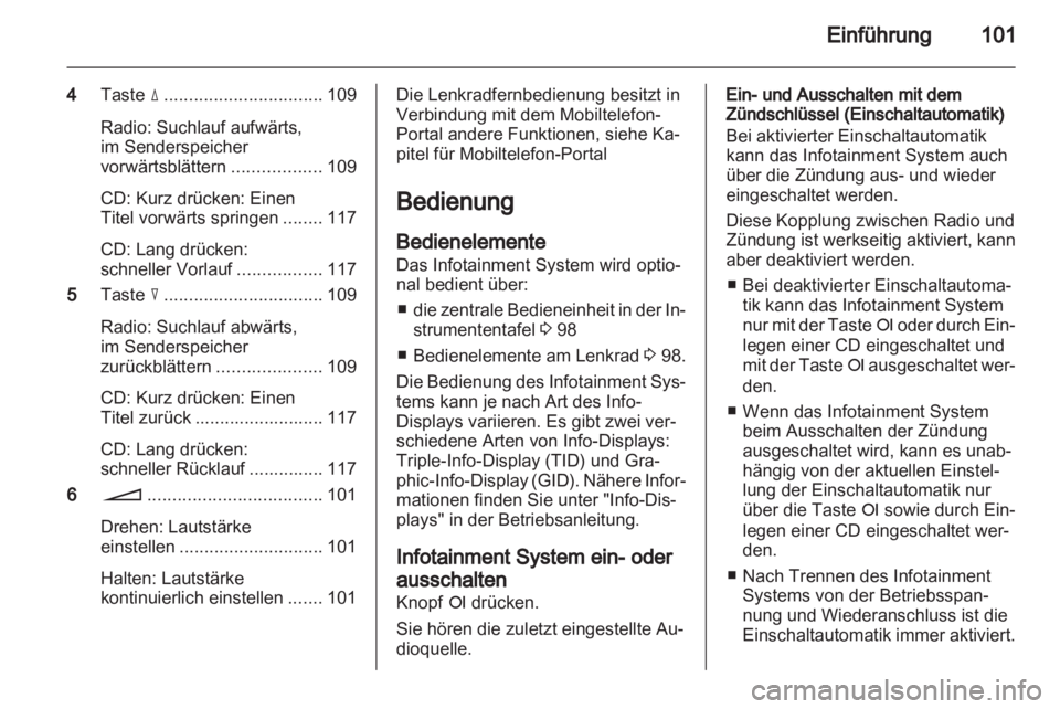OPEL ANTARA 2012 Infotainment-Handbuch (in German) OPEL ANTARA 2012 Infotainment-Handbuch (in German)