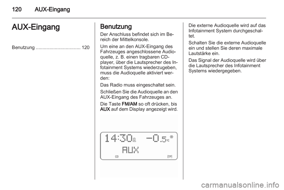 OPEL ANTARA 2012  Infotainment-Handbuch (in German) 