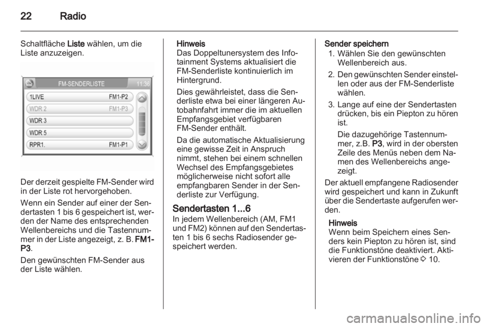 OPEL ANTARA 2012  Infotainment-Handbuch (in German) 