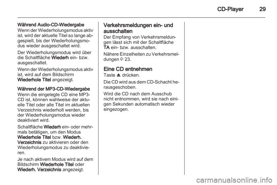 OPEL ANTARA 2012  Infotainment-Handbuch (in German) 