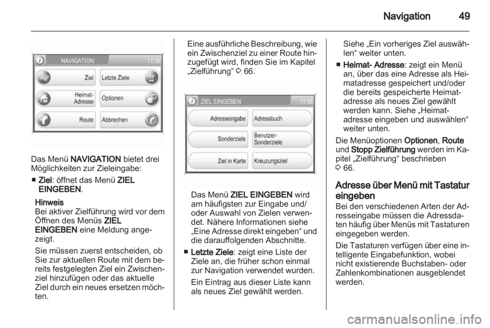 OPEL ANTARA 2012  Infotainment-Handbuch (in German) 