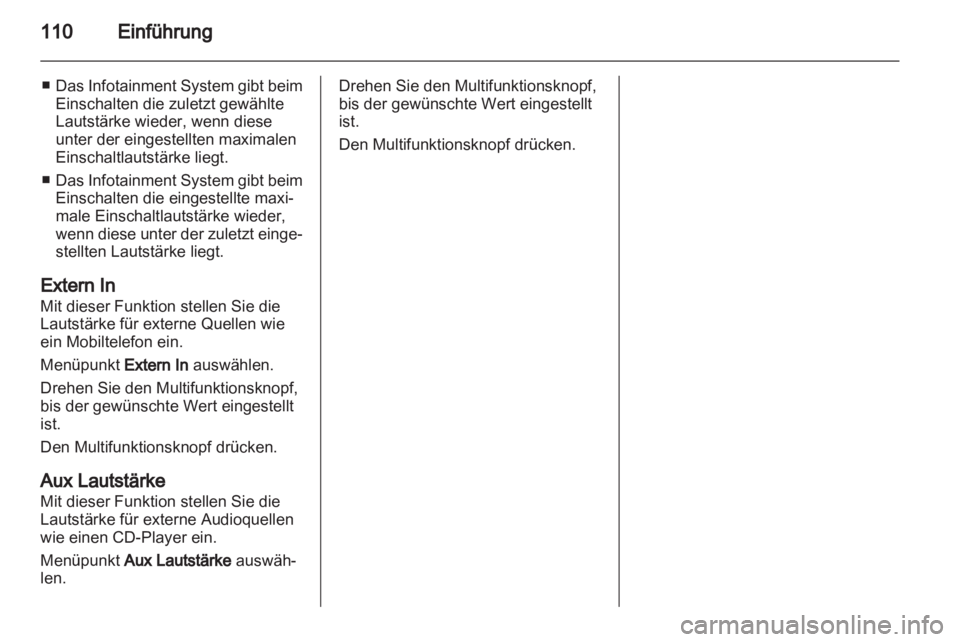 OPEL ANTARA 2013 Infotainment-Handbuch (in German) OPEL ANTARA 2013 Infotainment-Handbuch (in German)