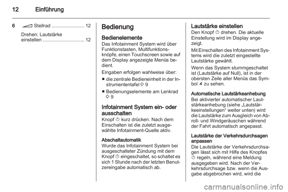 OPEL ANTARA 2013  Infotainment-Handbuch (in German) 