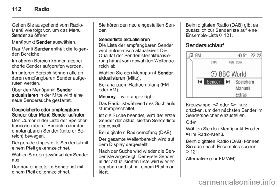 OPEL ANTARA 2013 Infotainment-Handbuch (in German) OPEL ANTARA 2013 Infotainment-Handbuch (in German)