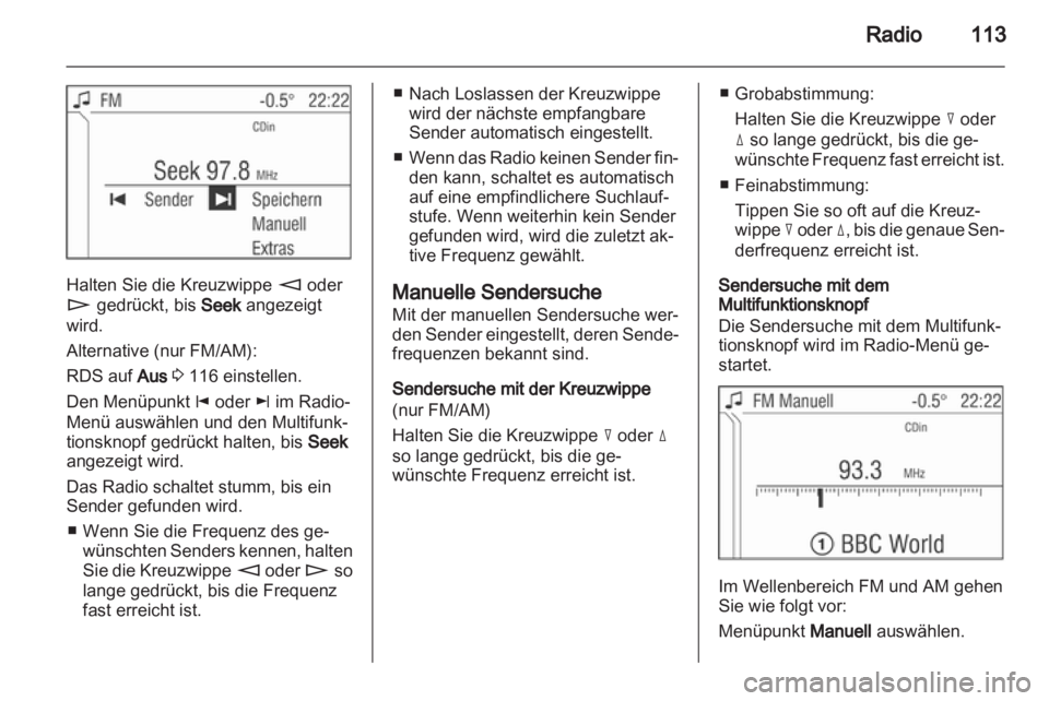 OPEL ANTARA 2013 Infotainment-Handbuch (in German) OPEL ANTARA 2013 Infotainment-Handbuch (in German)
