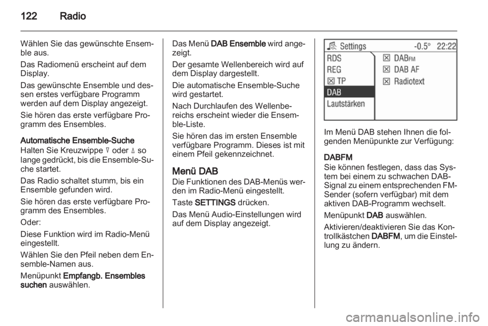 OPEL ANTARA 2013  Infotainment-Handbuch (in German) 