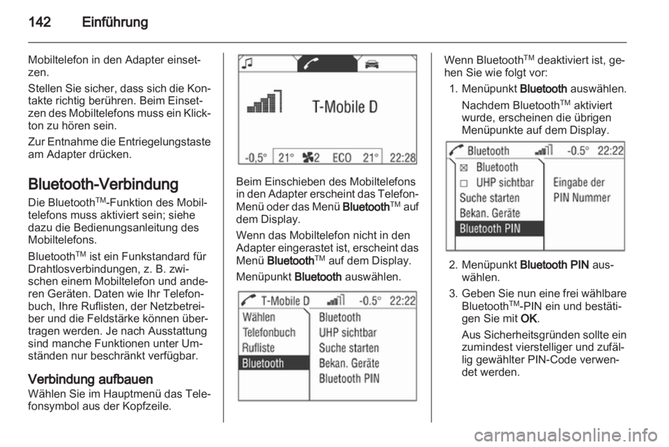 OPEL ANTARA 2013  Infotainment-Handbuch (in German) 