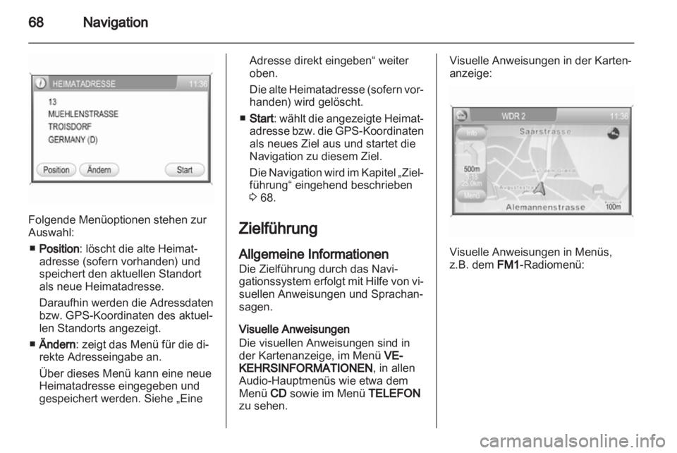 OPEL ANTARA 2013  Infotainment-Handbuch (in German) 