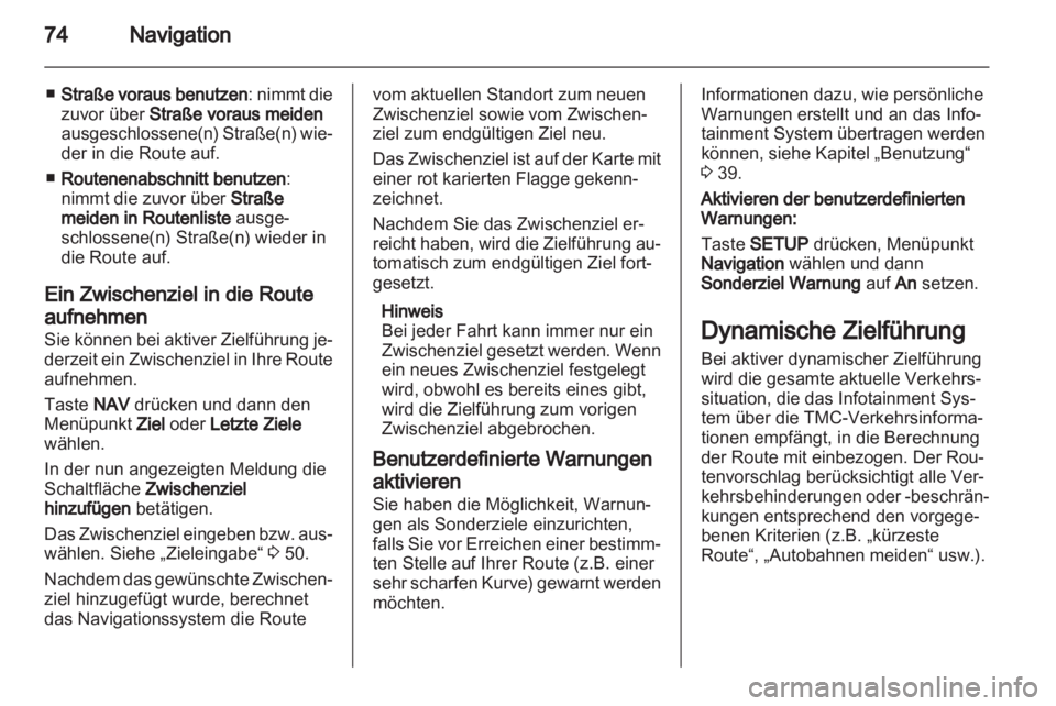 OPEL ANTARA 2013  Infotainment-Handbuch (in German) 