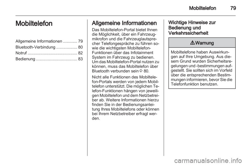 OPEL ANTARA 2013  Infotainment-Handbuch (in German) 