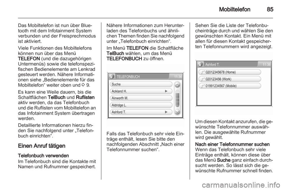 OPEL ANTARA 2013  Infotainment-Handbuch (in German) 