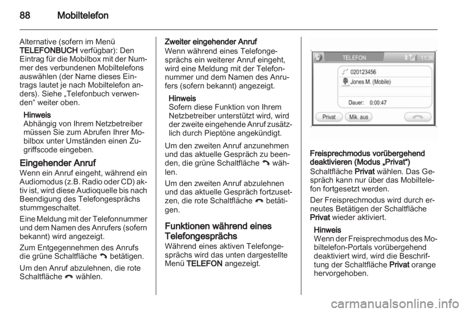 OPEL ANTARA 2013  Infotainment-Handbuch (in German) 