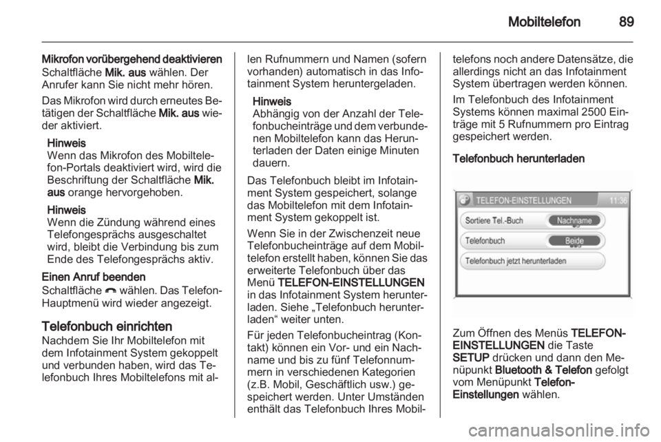 OPEL ANTARA 2013  Infotainment-Handbuch (in German) 