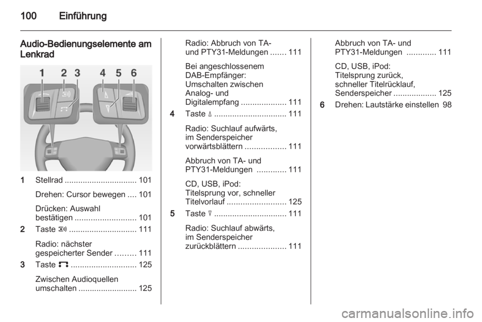 OPEL ANTARA 2013 Infotainment-Handbuch (in German) OPEL ANTARA 2013 Infotainment-Handbuch (in German)