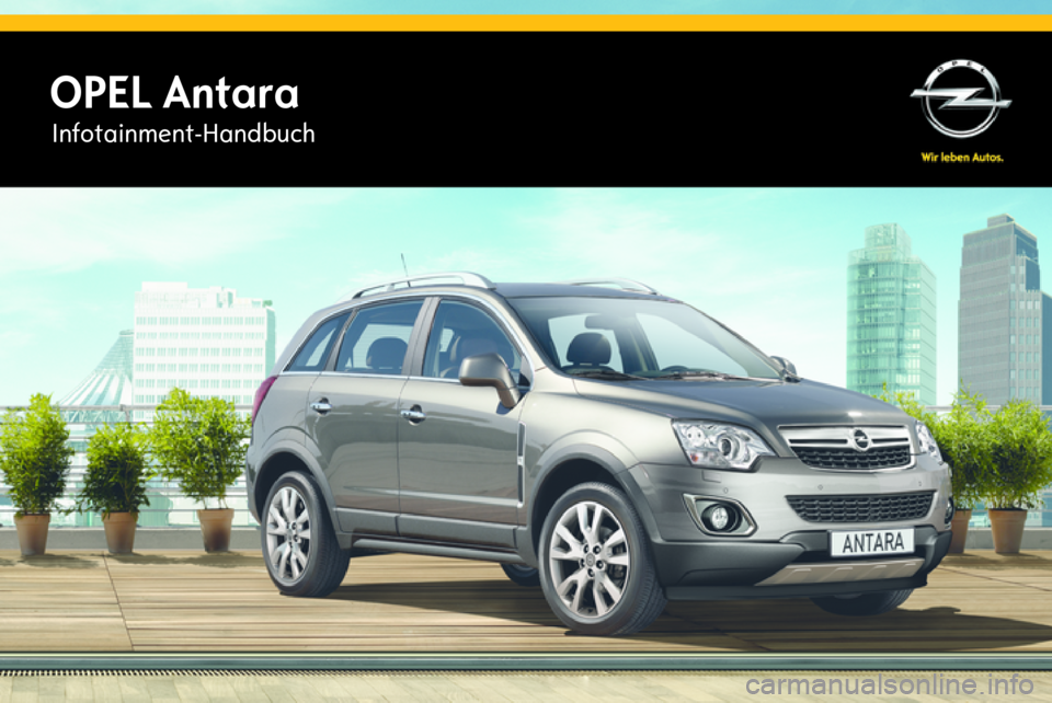 OPEL ANTARA 2015  Infotainment-Handbuch (in German) 