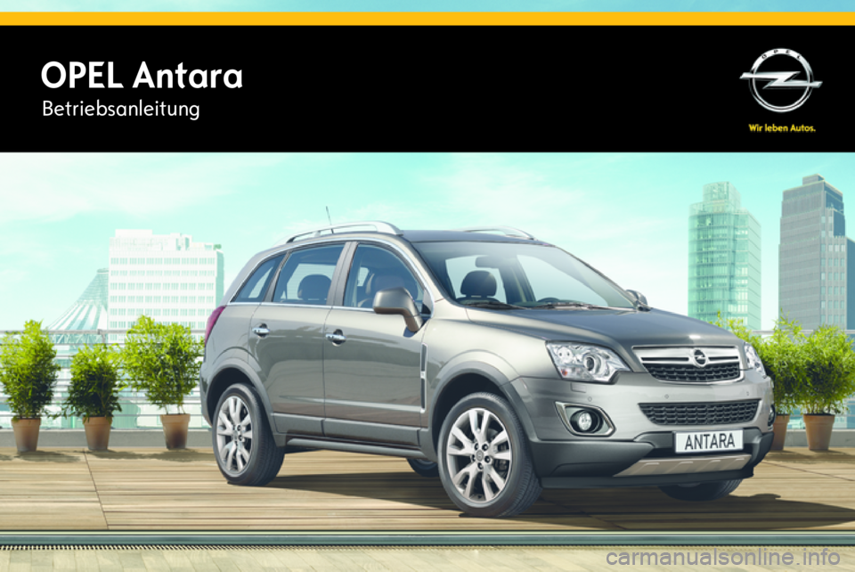 OPEL ANTARA 2015  Betriebsanleitung (in German) 