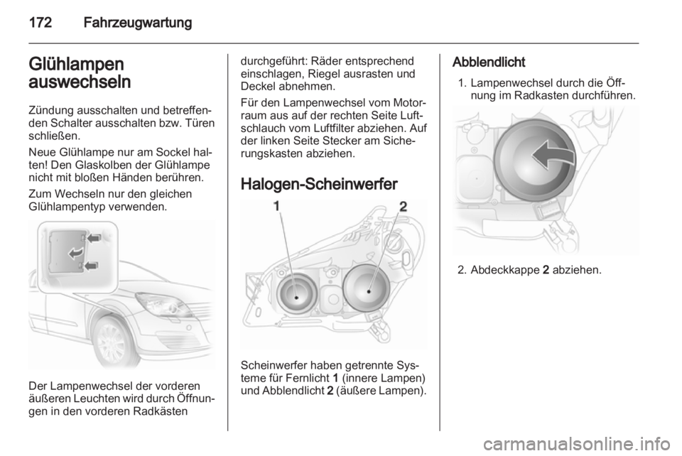 OPEL ASTRA H 2011.5  Betriebsanleitung (in German) 