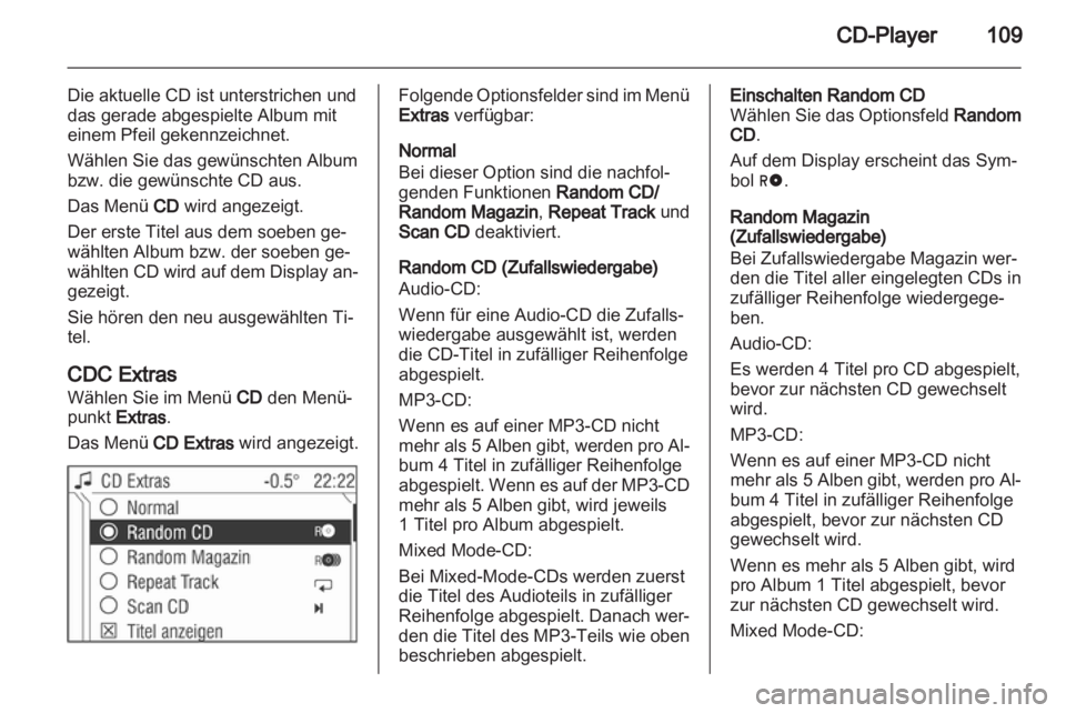 OPEL ASTRA H 2012 Infotainment-Handbuch (in German) OPEL ASTRA H 2012 Infotainment-Handbuch (in German)