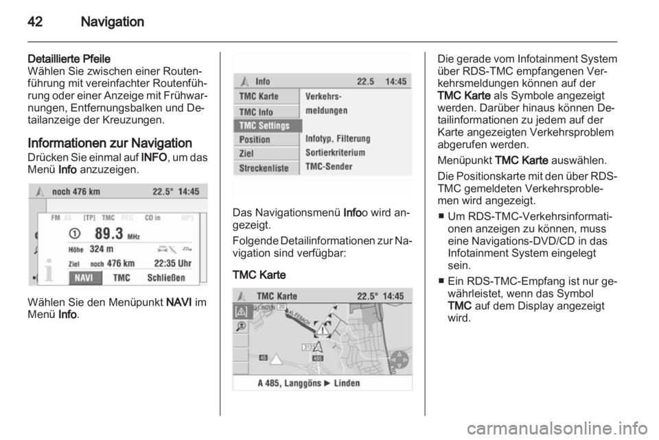 OPEL ASTRA H 2012 Infotainment-Handbuch (in German) OPEL ASTRA H 2012 Infotainment-Handbuch (in German)