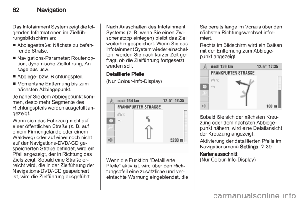 OPEL ASTRA H 2012 Infotainment-Handbuch (in German) OPEL ASTRA H 2012 Infotainment-Handbuch (in German)