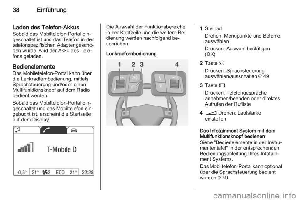 OPEL ASTRA H 2013 Infotainment-Handbuch (in German) OPEL ASTRA H 2013 Infotainment-Handbuch (in German)