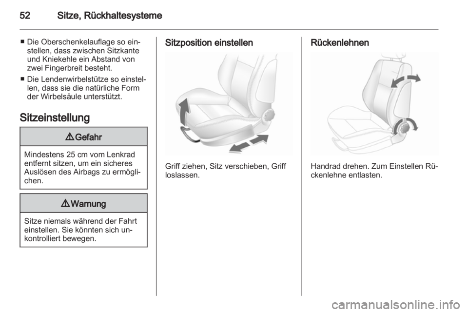 OPEL ASTRA H 2013 Betriebsanleitung (in German) OPEL ASTRA H 2013 Betriebsanleitung (in German)