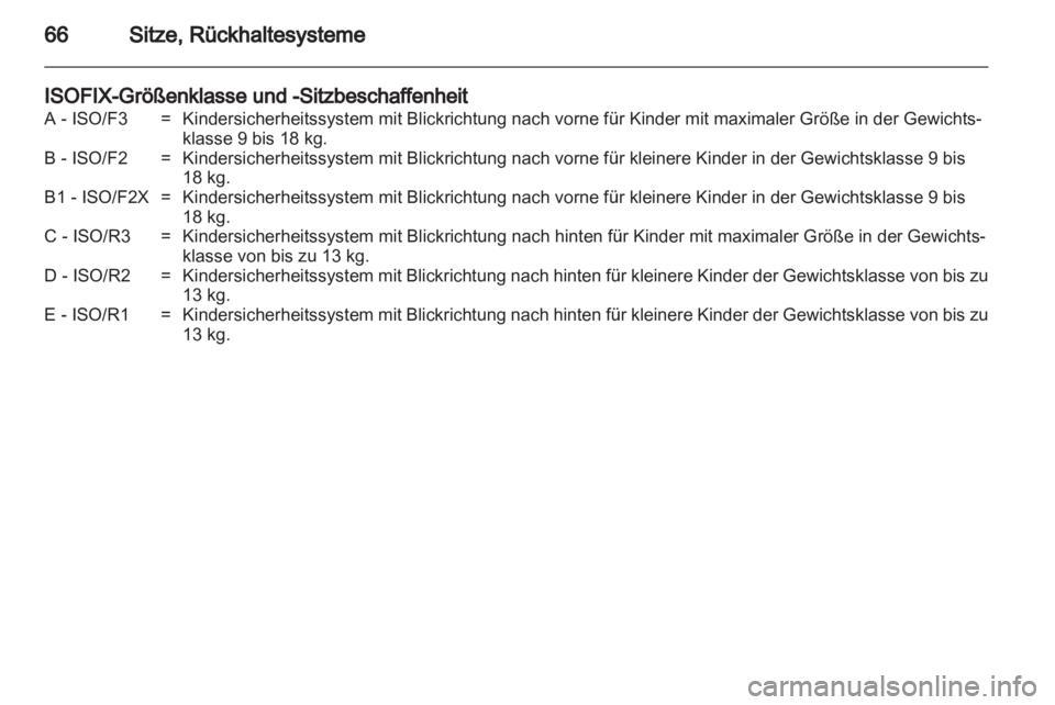 OPEL ASTRA H 2013  Betriebsanleitung (in German) 
