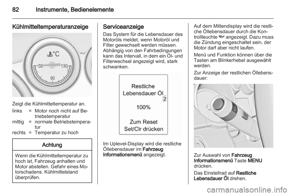 OPEL ASTRA J 2010.5  Betriebsanleitung (in German) 