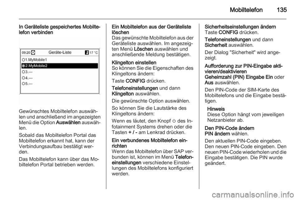 OPEL ASTRA J 2012 Infotainment-Handbuch (in German) OPEL ASTRA J 2012 Infotainment-Handbuch (in German)