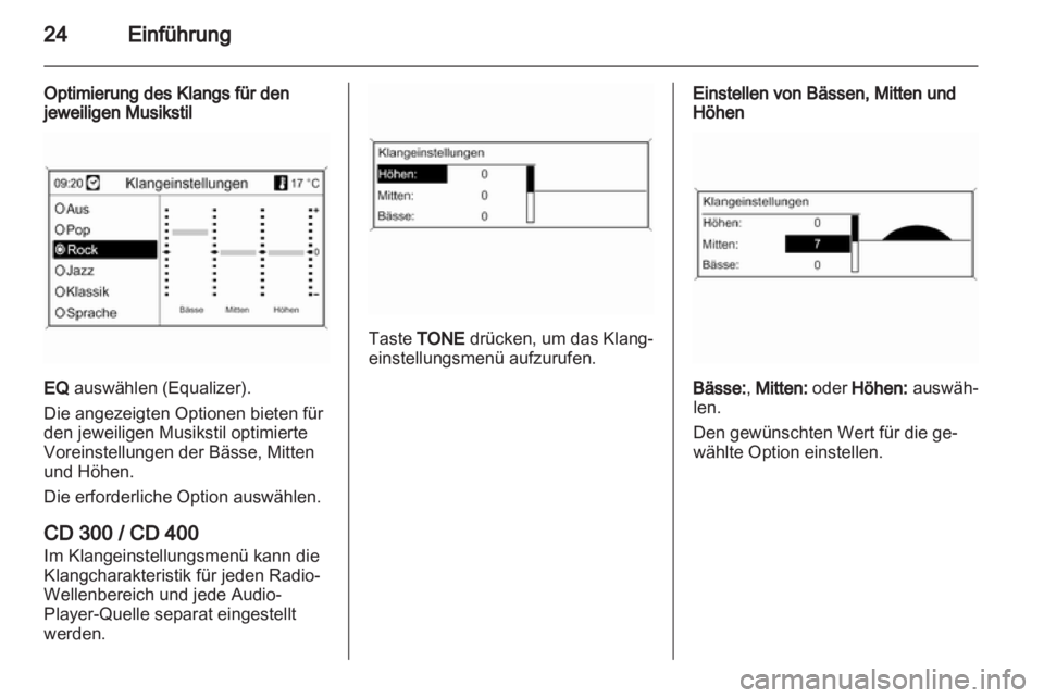 OPEL ASTRA J 2012  Infotainment-Handbuch (in German) 