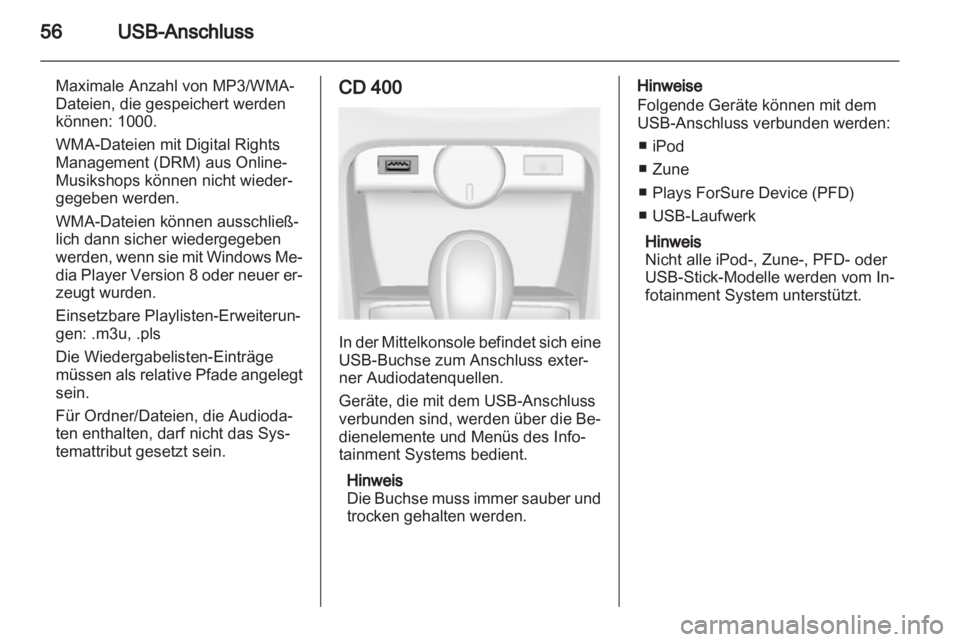 OPEL ASTRA J 2012 Infotainment-Handbuch (in German) OPEL ASTRA J 2012 Infotainment-Handbuch (in German)