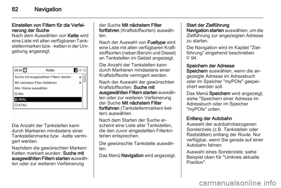 OPEL ASTRA J 2012  Infotainment-Handbuch (in German) 