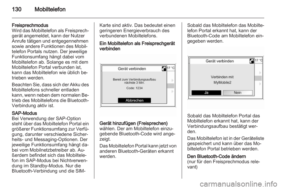 OPEL ASTRA J 2013 Infotainment-Handbuch (in German) OPEL ASTRA J 2013 Infotainment-Handbuch (in German)