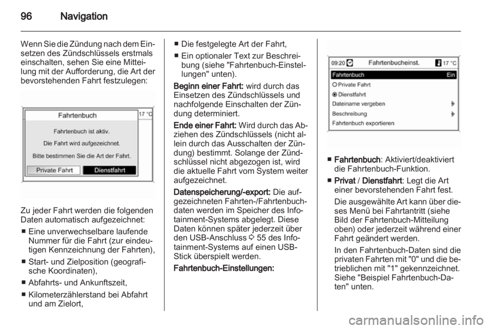 OPEL ASTRA J 2013  Infotainment-Handbuch (in German) 