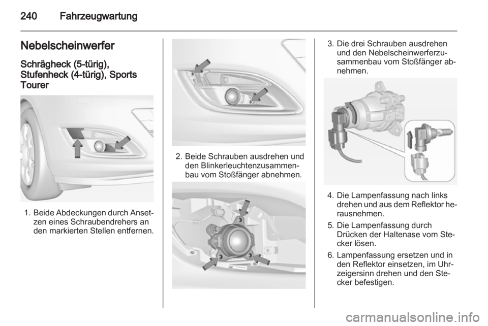 OPEL ASTRA J 2013  Betriebsanleitung (in German) 