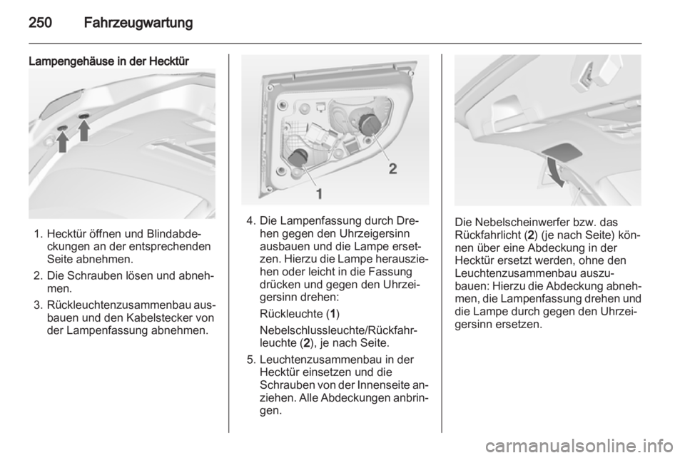 OPEL ASTRA J 2013 Betriebsanleitung (in German) OPEL ASTRA J 2013 Betriebsanleitung (in German)
