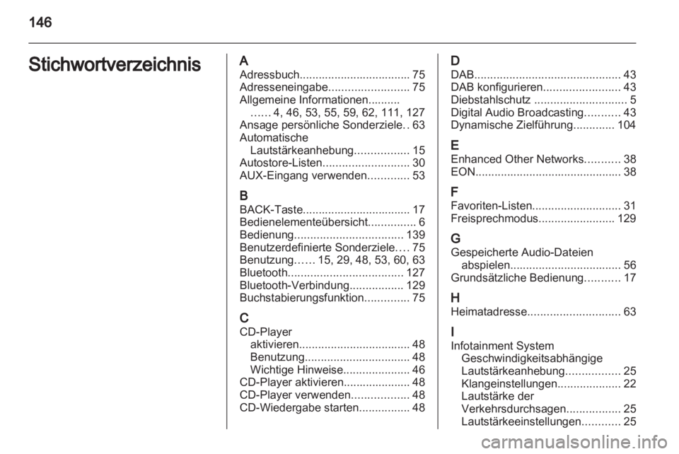 OPEL ASTRA J 2013.5  Infotainment-Handbuch (in German) 