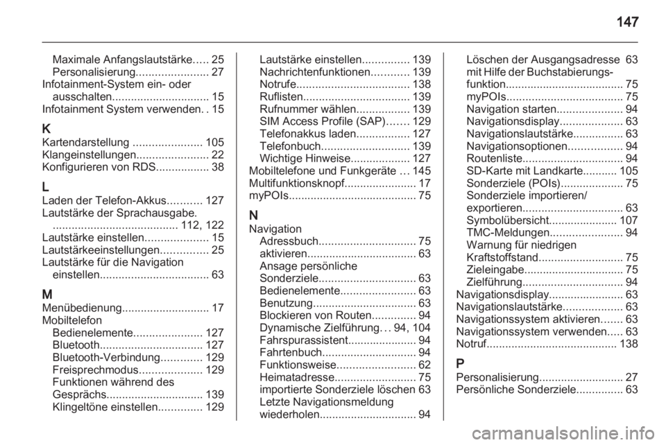 OPEL ASTRA J 2013.5  Infotainment-Handbuch (in German) 