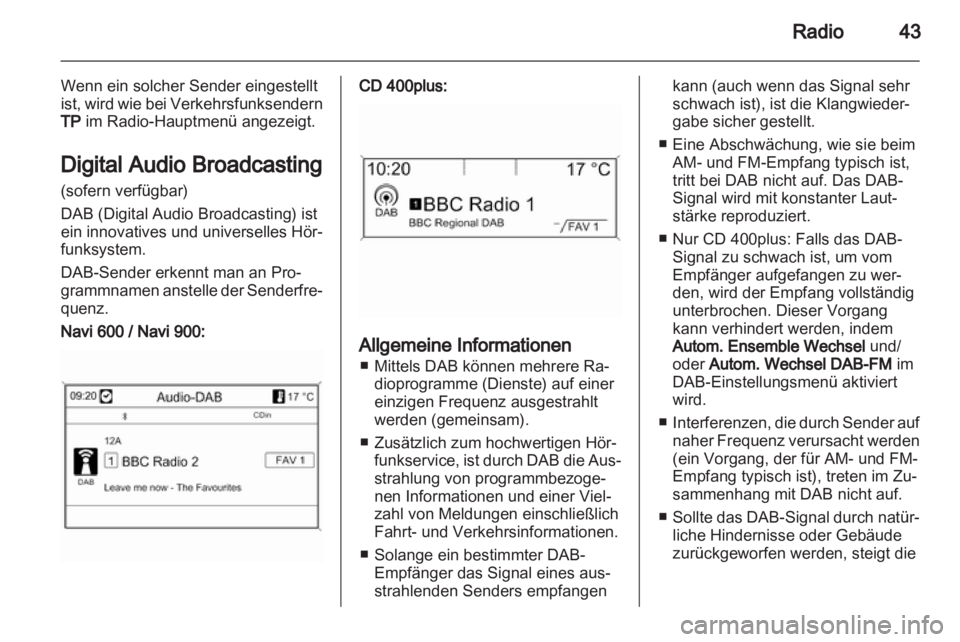 OPEL ASTRA J 2013.5  Infotainment-Handbuch (in German) 
