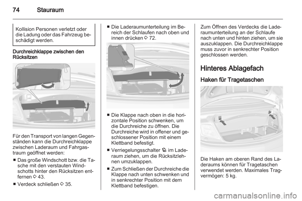 OPEL CASCADA 2013.5  Betriebsanleitung (in German) 