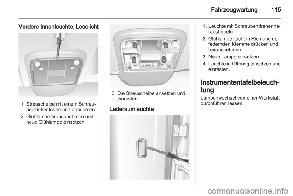 OPEL COMBO 2011  Betriebsanleitung (in German) 