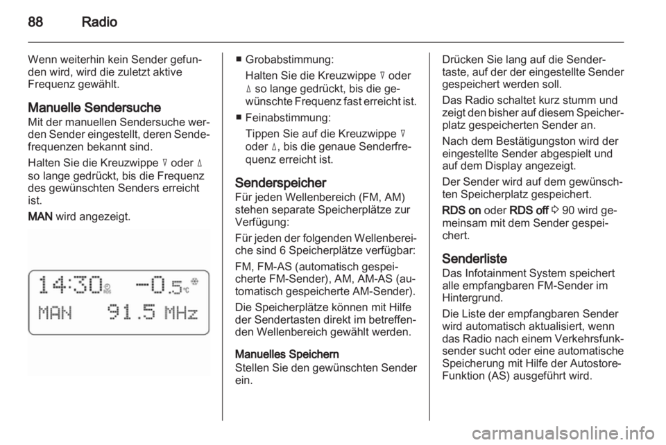 OPEL COMBO 2011.5  Infotainment-Handbuch (in German) 