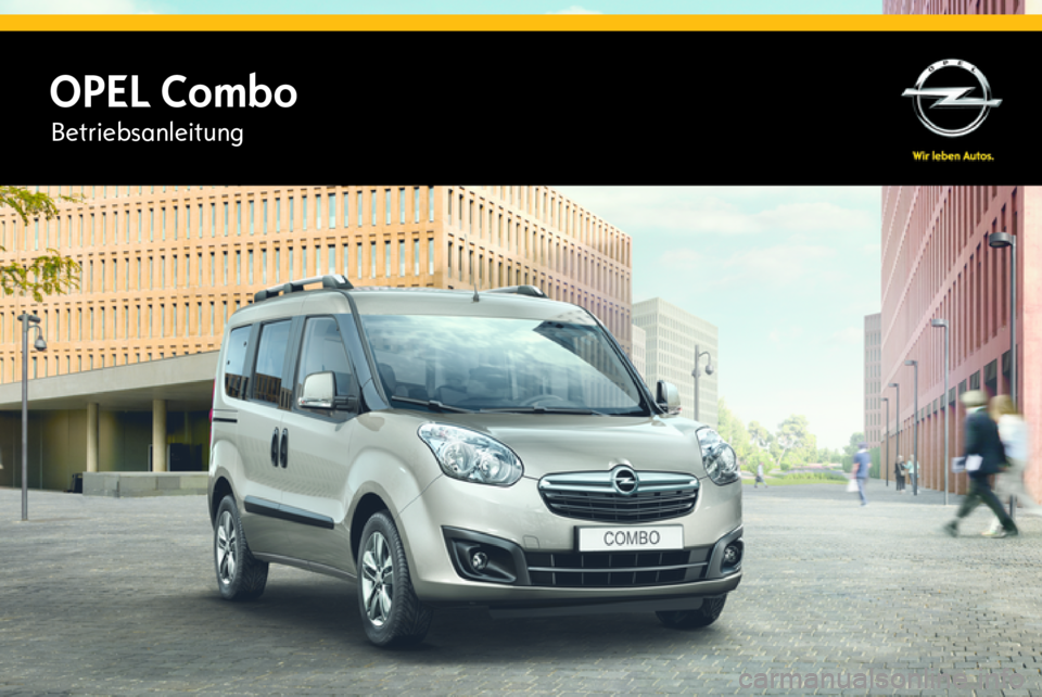 OPEL COMBO 2015  Betriebsanleitung (in German) 