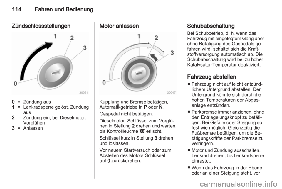 OPEL CORSA 2010.5  Betriebsanleitung (in German) 