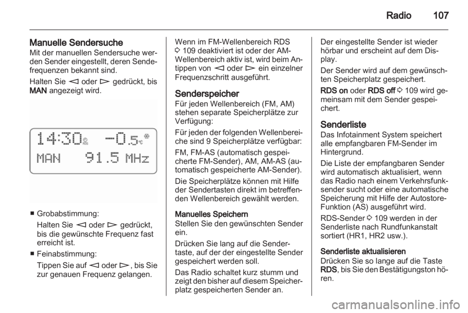 OPEL CORSA 2011 Infotainment-Handbuch (in German) OPEL CORSA 2011 Infotainment-Handbuch (in German)