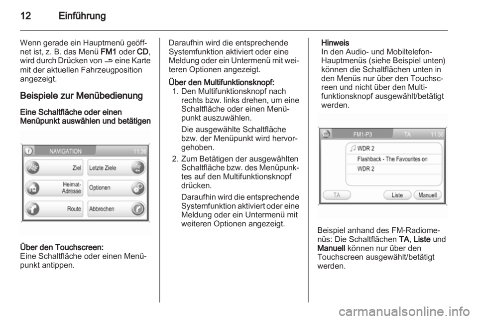 OPEL CORSA 2011  Infotainment-Handbuch (in German) 