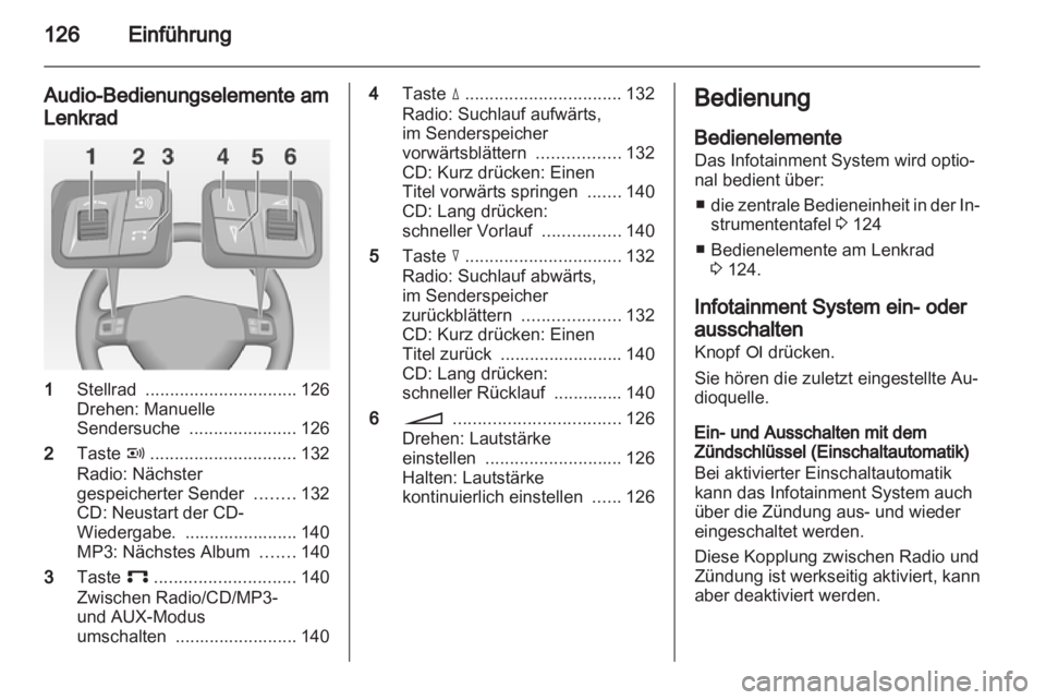OPEL CORSA 2011 Infotainment-Handbuch (in German) OPEL CORSA 2011 Infotainment-Handbuch (in German)