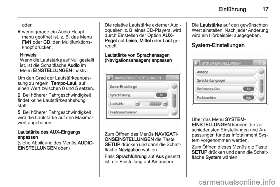 OPEL CORSA 2011  Infotainment-Handbuch (in German) 