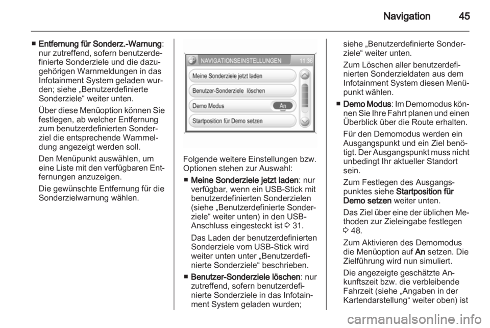 OPEL CORSA 2011  Infotainment-Handbuch (in German) 