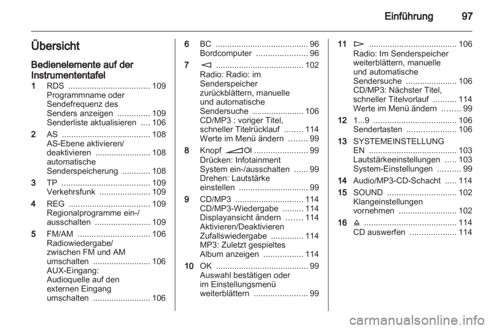 OPEL CORSA 2011 Infotainment-Handbuch (in German) OPEL CORSA 2011 Infotainment-Handbuch (in German)